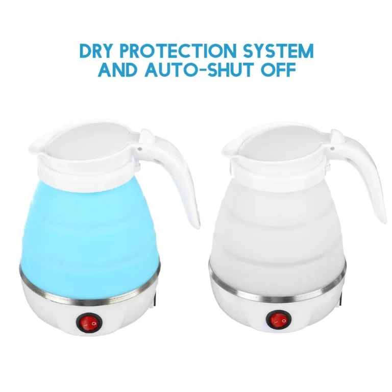 Portable Electric Kettle- Foldable Silicone Water Kettle Travel Electric Kettle